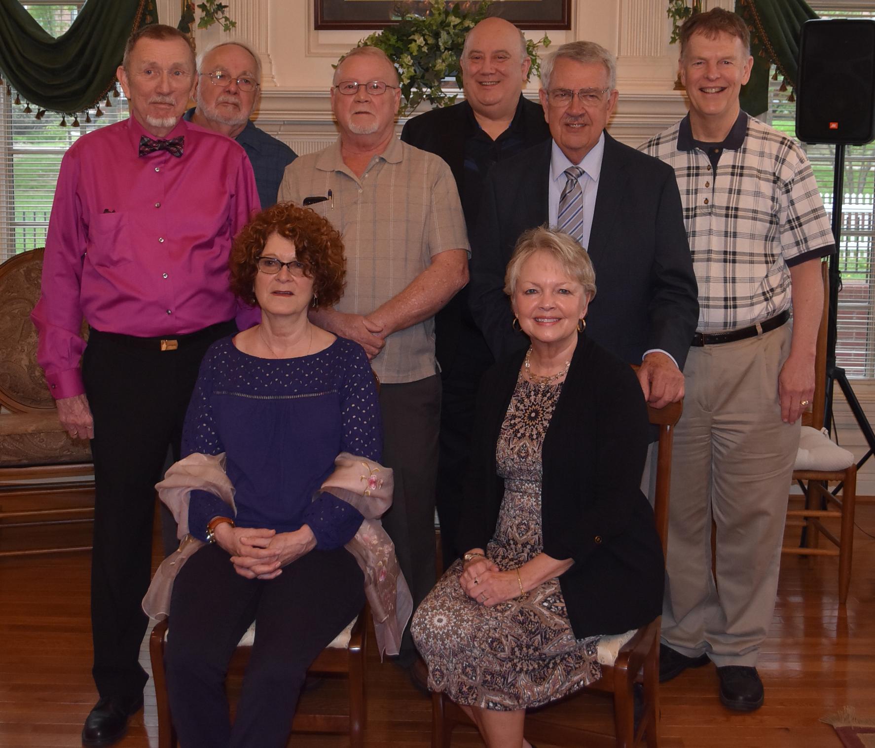 Campbellsville University holds retirement reception for eight retirees